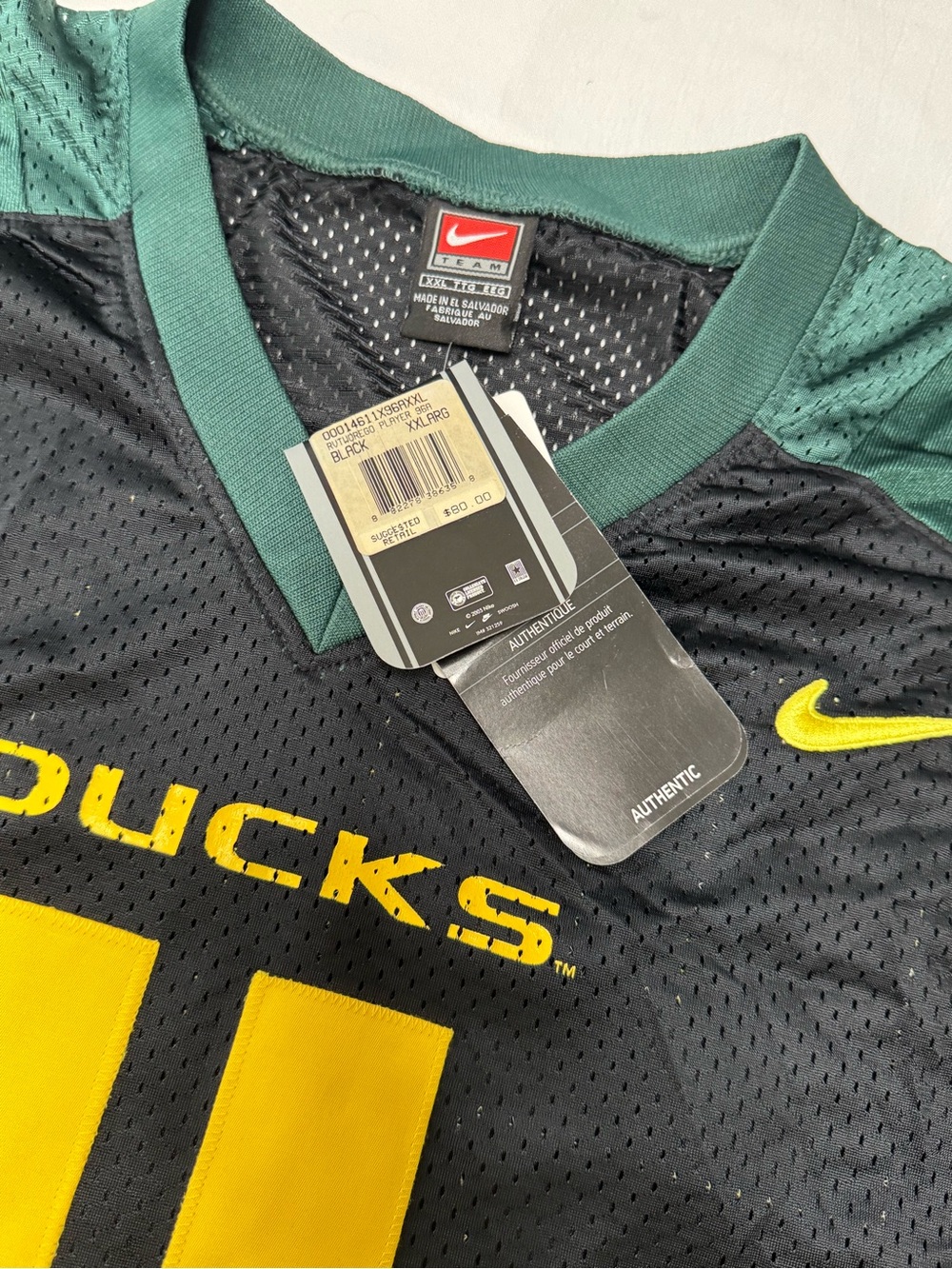 Nike Men's vintage Oregon Ducks Jersey - Haloto Ngata - 2XL - New With Tags